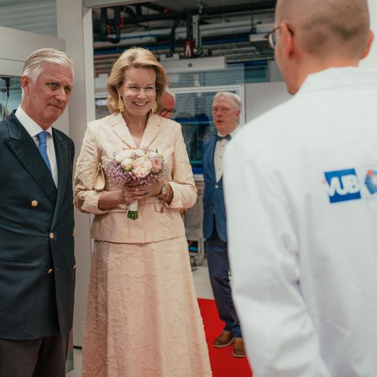 King Filip and Queen Mathilde